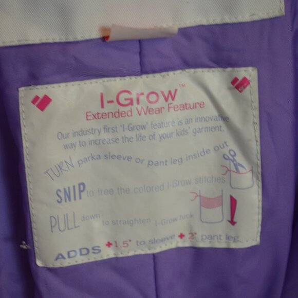 Kids Obermeyer Ski Bib Size 8 - Picture 6 of 7